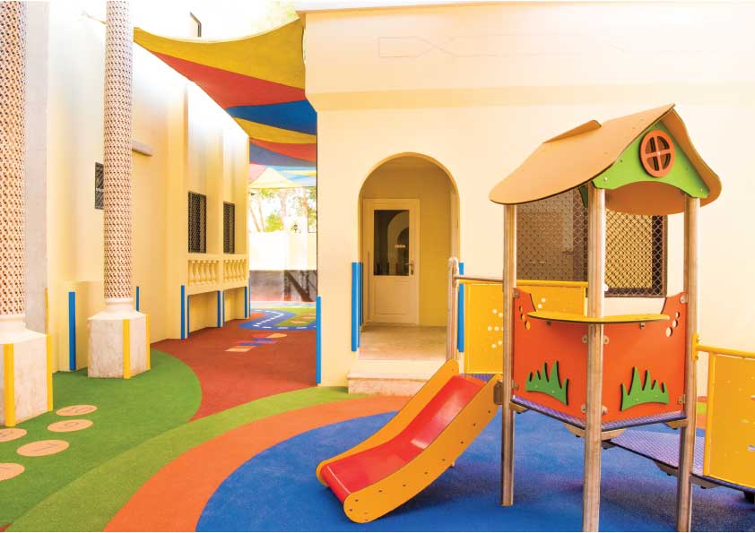 Nursery play grounds
